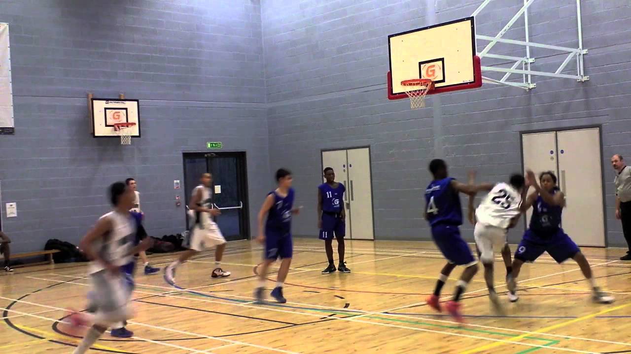 Harrow High Basketball:  Stockwell Park vs HHS (24th Jan '12)