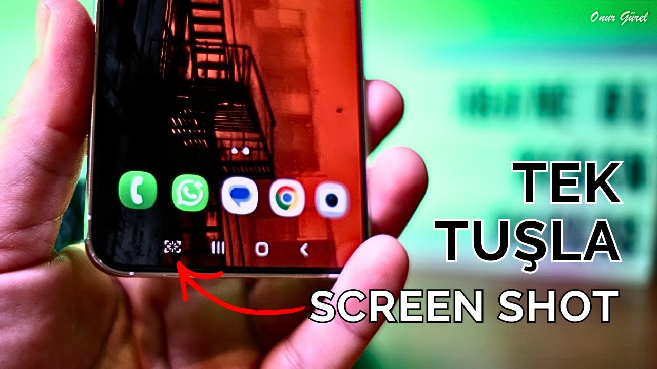 Samsung’da Tek Tuşla Ekran Görüntüsü Alma! Navigasyon Çubuğuna Screenshot Butonu Ekle (Good Lock)