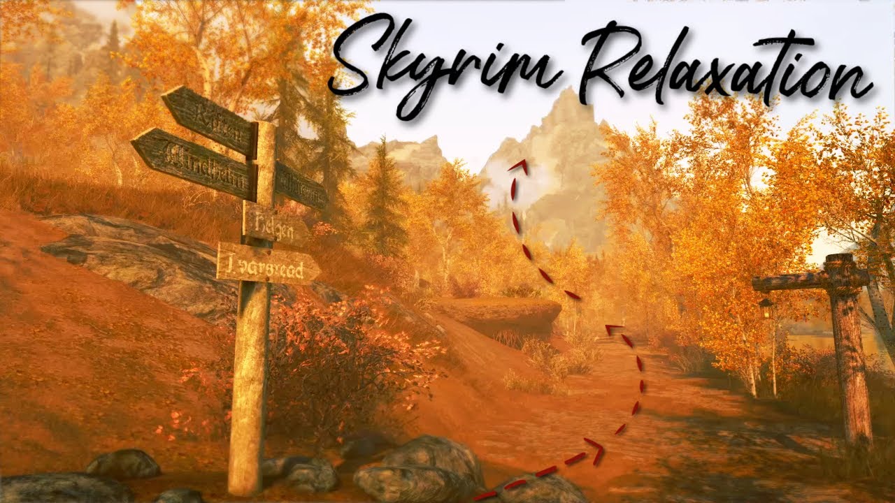 Skyrim ASMR | Walking from Riften to High Hrothgar ⛰️ 7,000 Steps | Binaural whispering