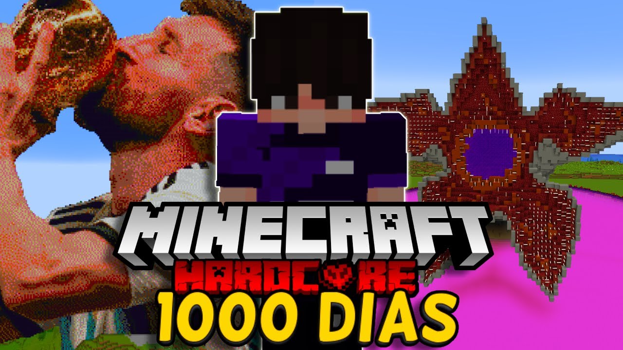 Sobreviv&iacute; 1000 D&iacute;as en Minecraft Hardcore [PELICULA COMPLETA]