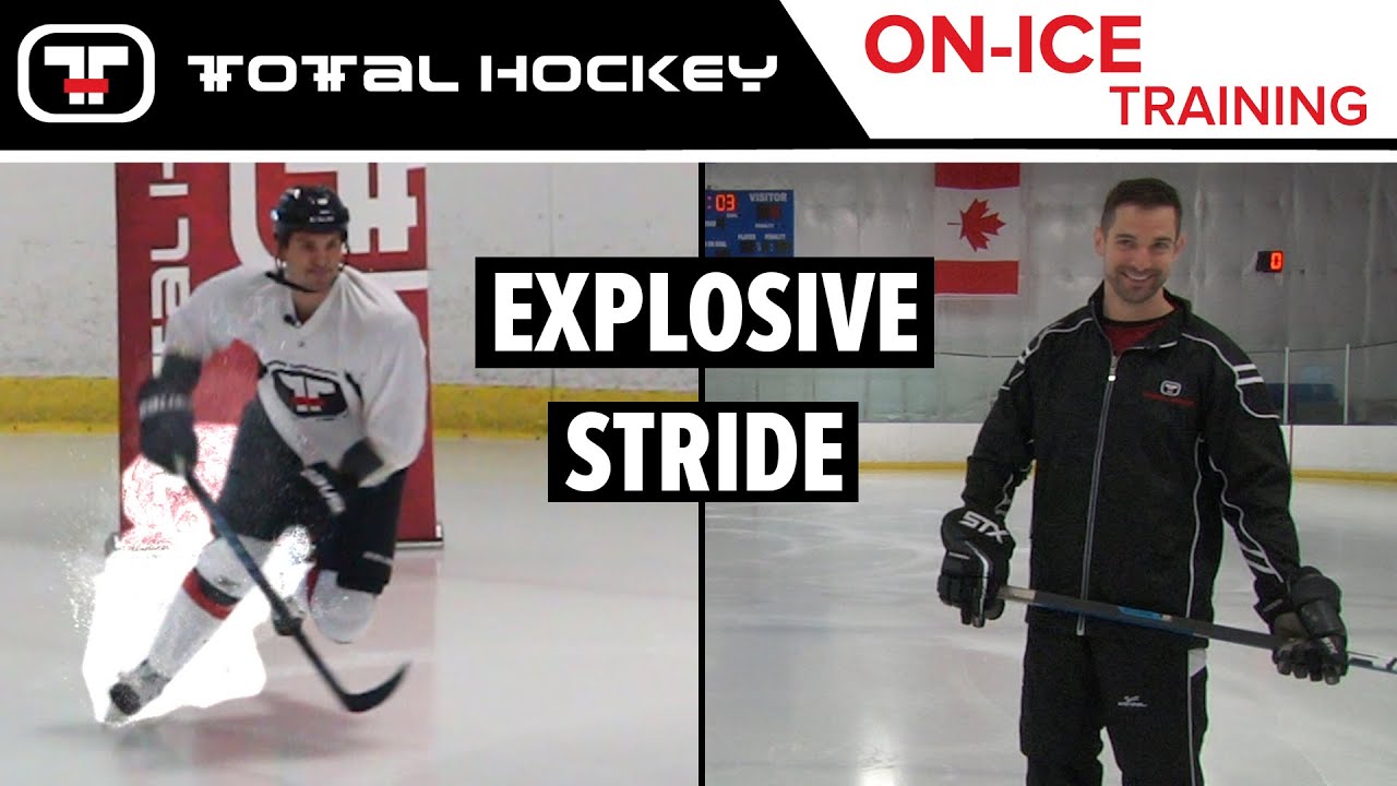 EXPLOSIVE STRIDE // On-Ice Hockey Training