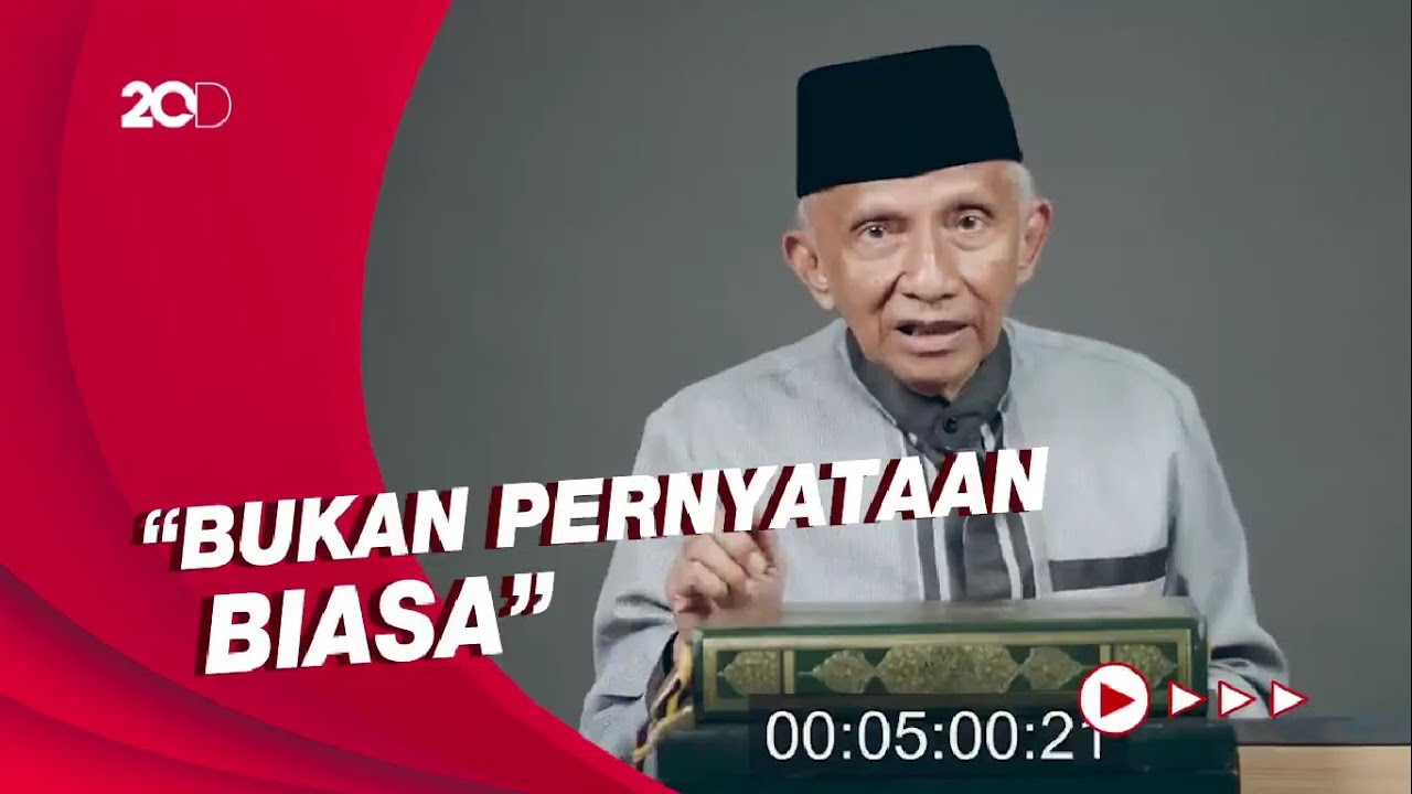 Partai Ummat soal Kritik Amien Rais ke Jokowi-Luhut: Negara Sedang Kritis