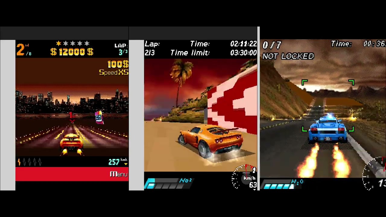 Asphalt Urban GT 3D J2ME Loader NGage eka2L1 Android Java Symbian emulation