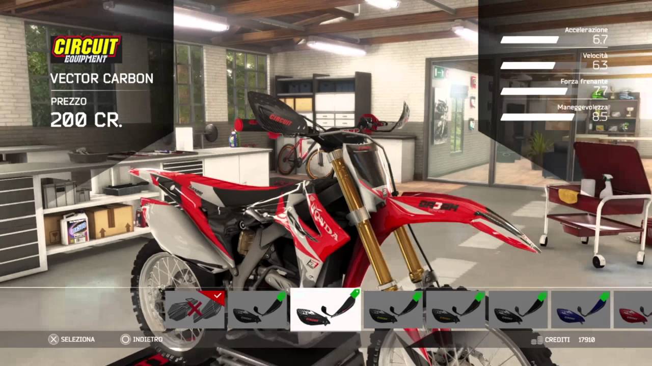 MXGP2 PS4 MODIFICHE PAZZESCHE ALLE MOTO! HONDA CRF250R SHOW CASE