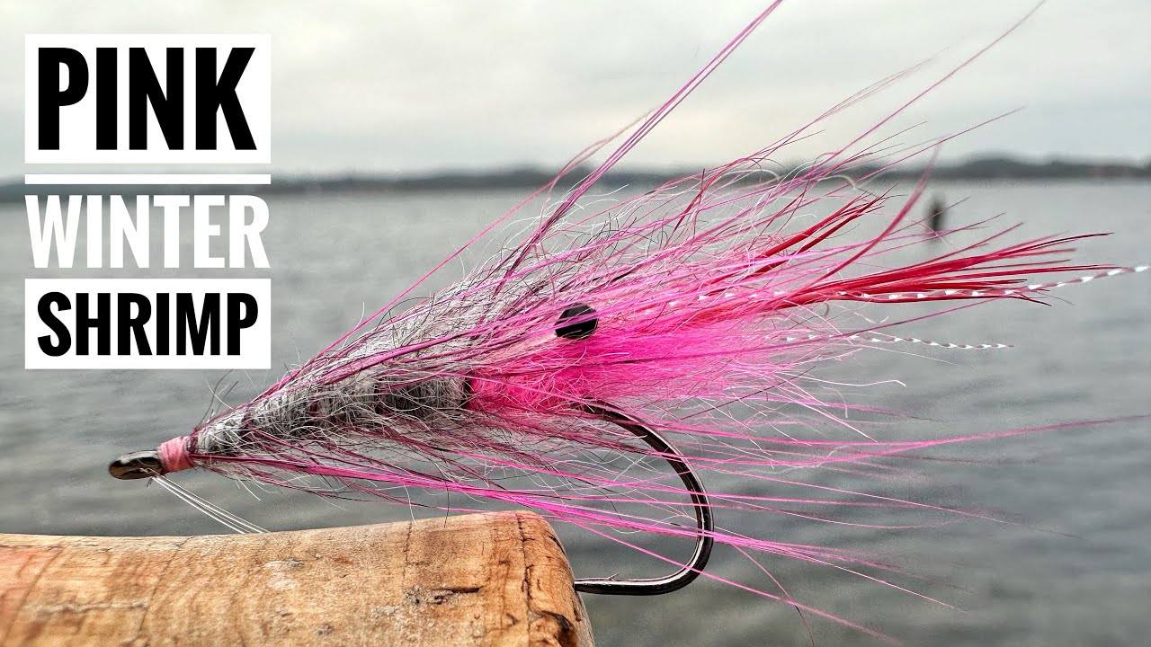 PINK WINTER SHRIMP - Works great 👍🏻🎣
