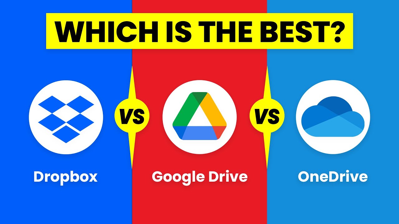 Google Drive против Dropbox против OneDrive | Лучшее облачное хранилище 2024 года (кто победит?)