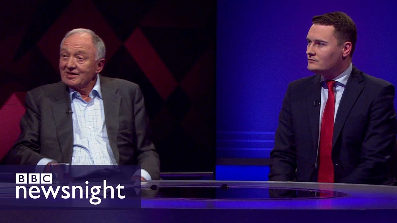 Wes Streeting confronts Ken Livingstone  - BBC Newsnight