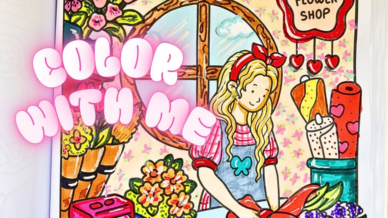 🌈COLOR WITH ME| girl moments