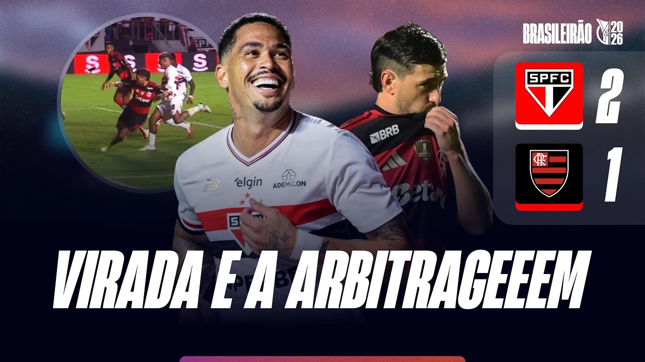 Vitória de CARÁTER do São Paulo (E mais: foi pênalti?)