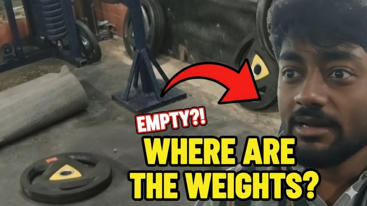 ​I started my workout... but WHERE are the weights?!
