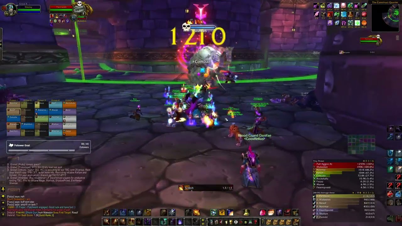 ⚔️ Naxxramas - ALL SPLINTERS | WoW Classic | Mage POV with Goodfellas