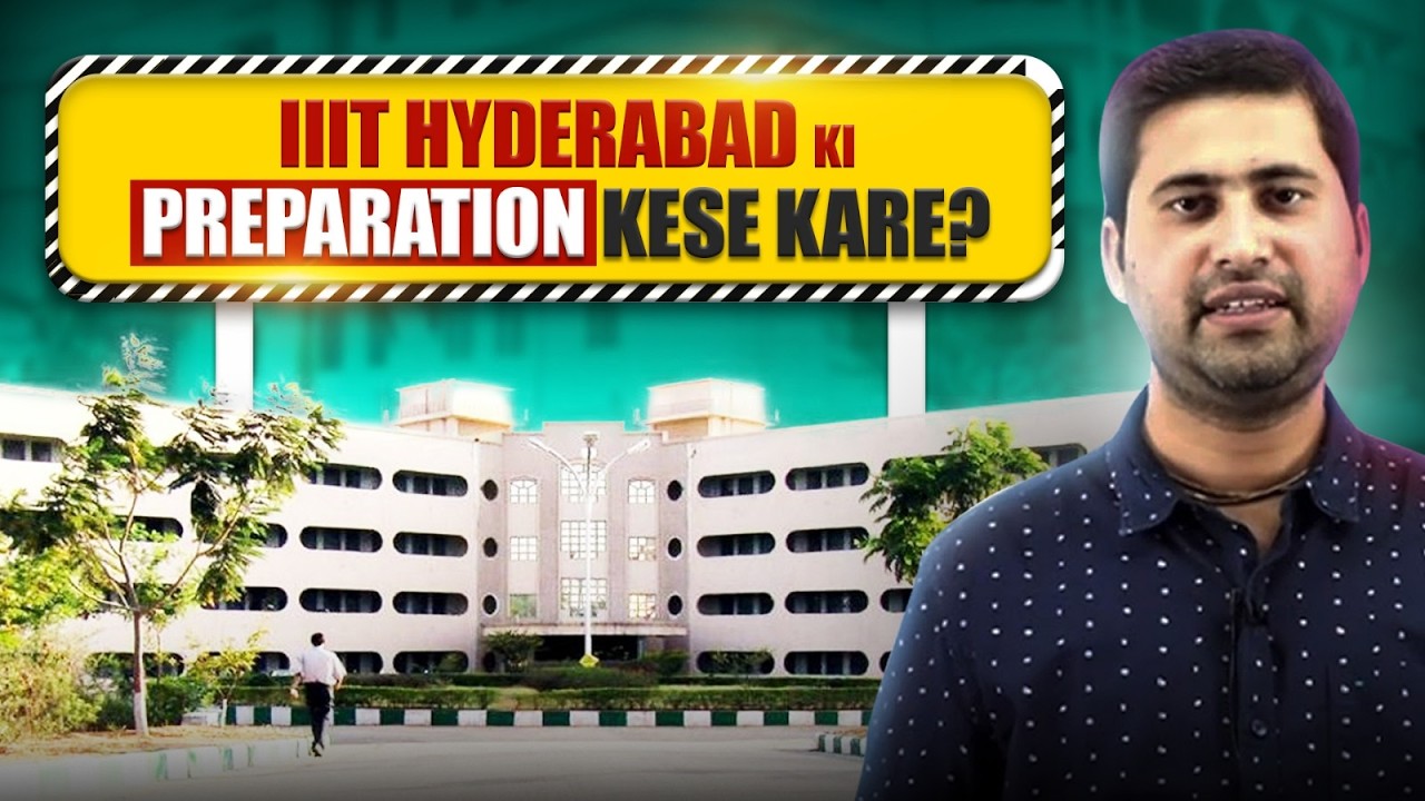 How to Prepare for IIIT Hyderabad? Complete Guide 2026 | UGEE + JEE Strategy