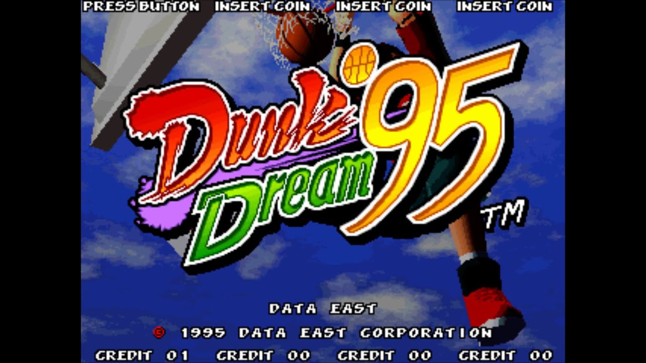 Dunk Dream ’95. [Arcade - Data East]. (1995). ENGLAND. ALL. 60Fps.