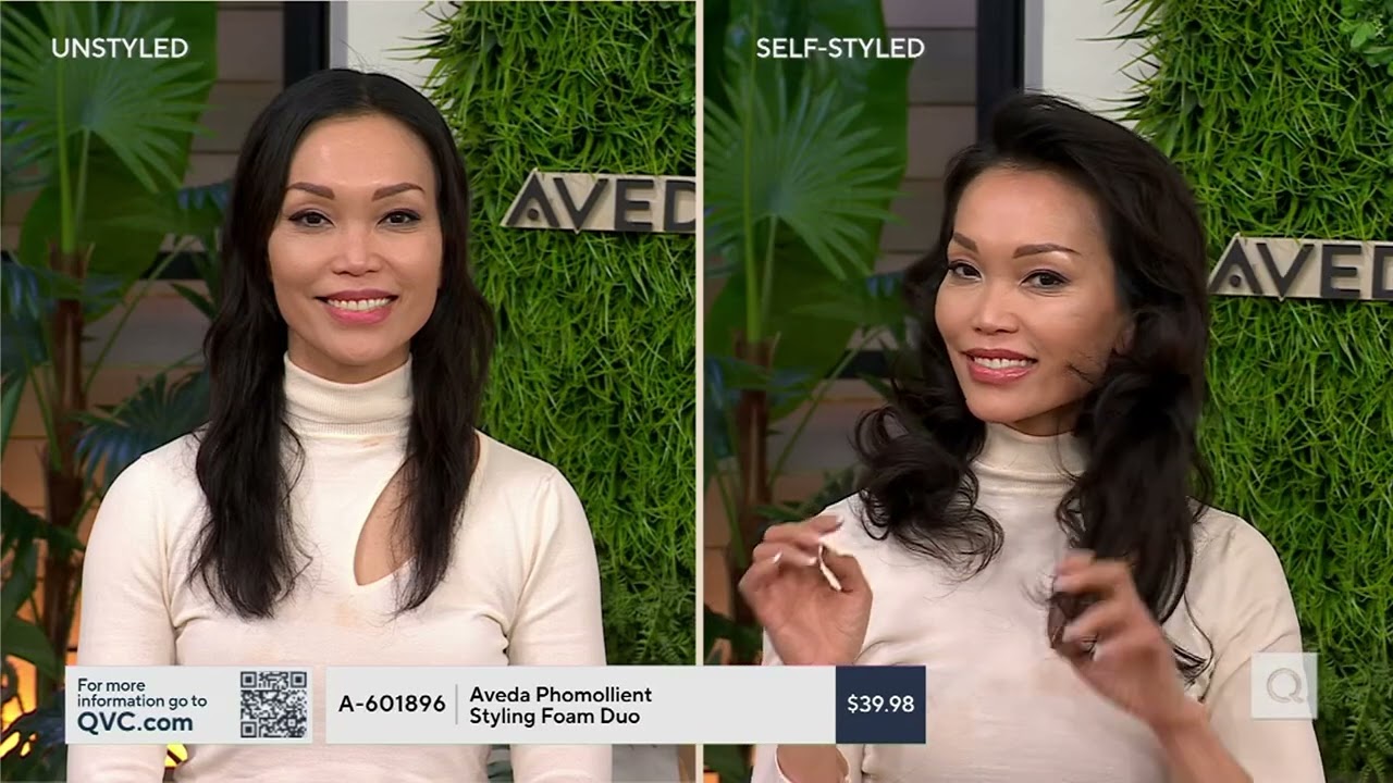 Aveda Phomollient Styling Foam Duo on QVC
