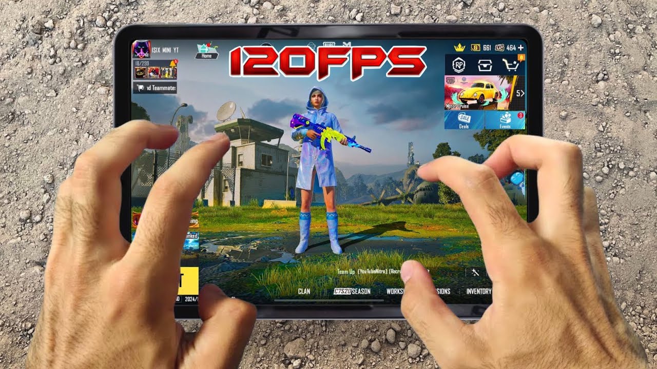 IPAD PRO M1 (120FPS DEVICE) 🔥 PUBG HANDCAM 🔥 IOS 26 Liquid Glass Update 🔥 PUBG TEST 2026