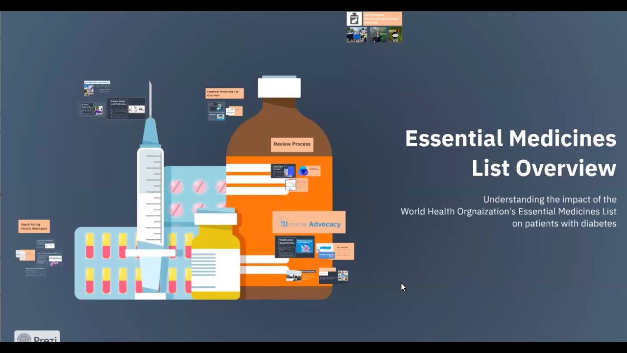 T1International's Webinar on adding rapid-acting insulin to the Essential Medicines List