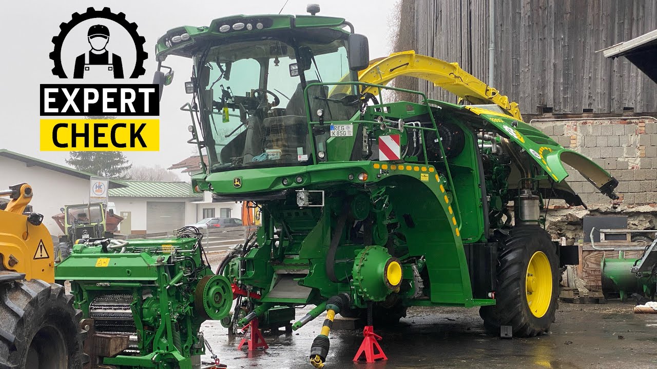 Ist der Häcksler fit für die neue Saison? - Der John Deere Expert Check im Detail! Teil 1