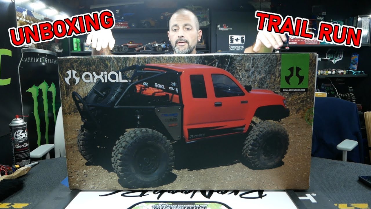 AXIAL SCX6 HONCHO: UNBOXING - VINYL - AND MAIDEN TRAIL RUN