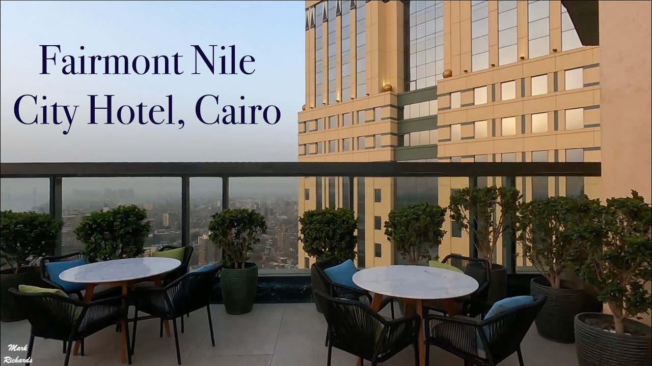 Fairmont Nile City - Cairo - Luxury Hotel - Nile View Room - Rooftop Pool