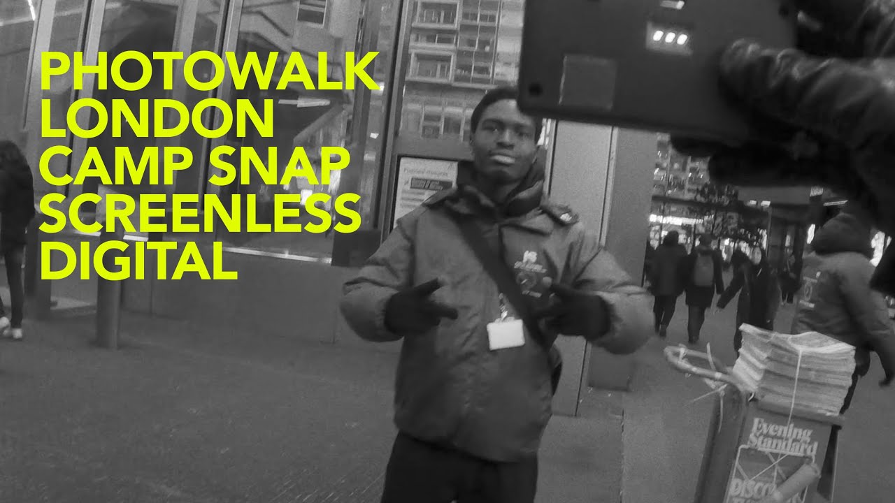Camp Snap Camera - Street Photography - London