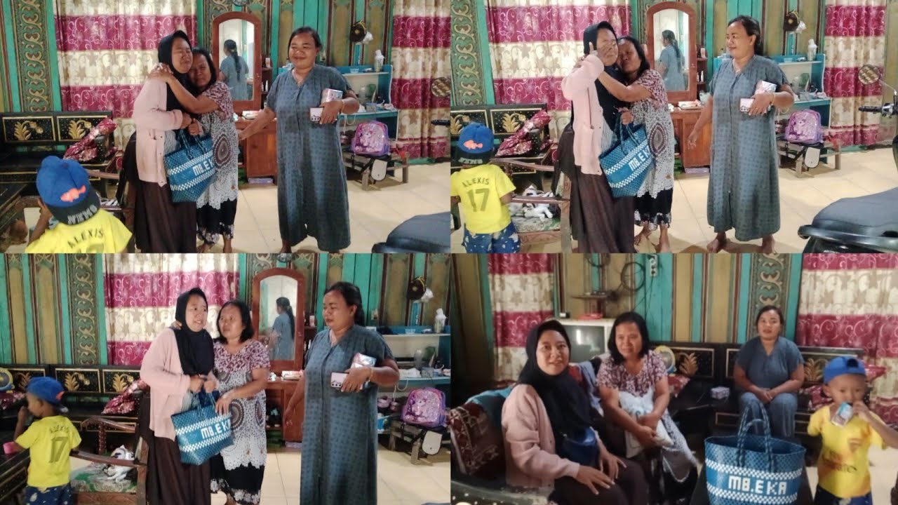 Alhamdulillah gajian youtube berbagi sedikit buat Mak Ni / Tante Deny