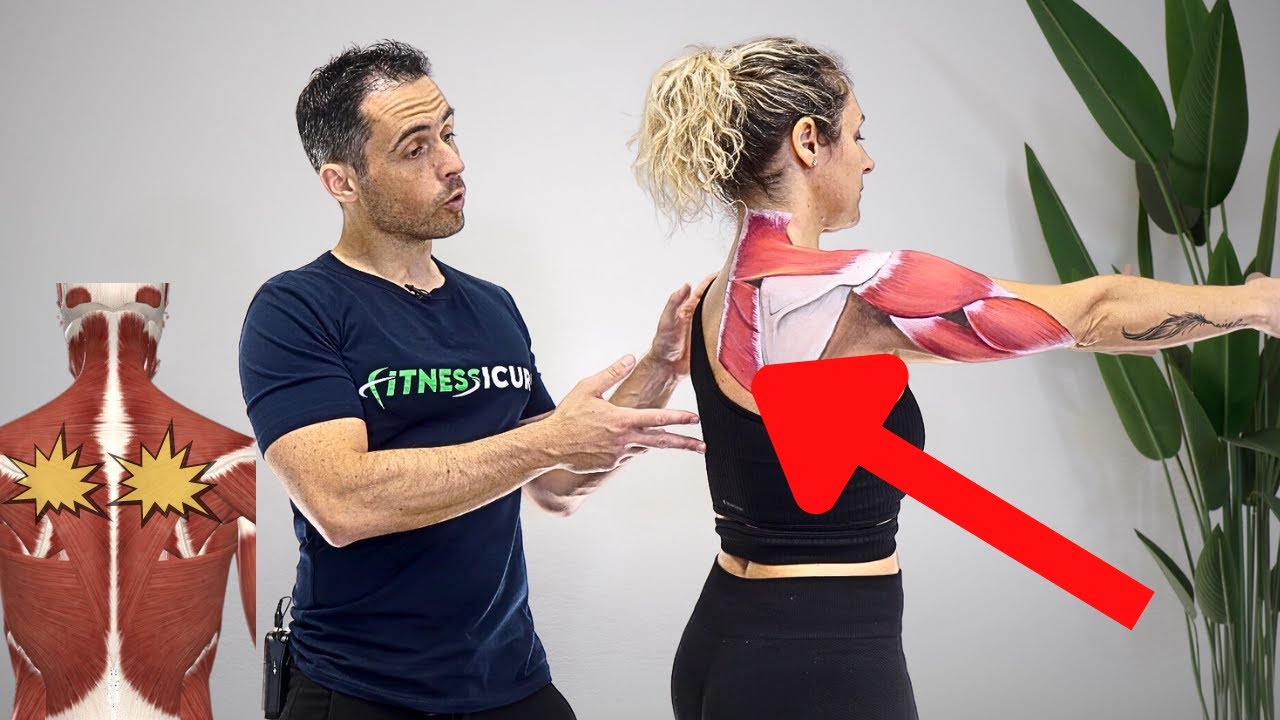 Contrattura DORSALE e SCAPOLE: 4 esercizi per risolverla