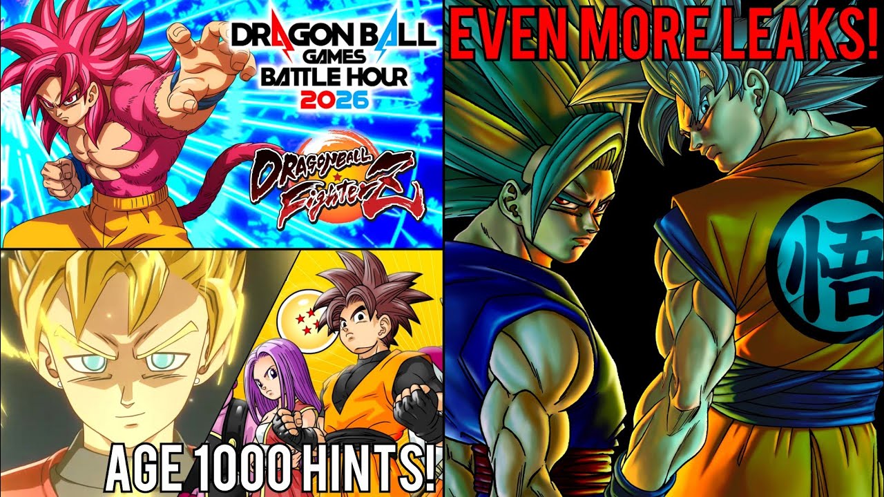 EVEN MORE DRAGON BALL SUPER MANGA & ANIME LEAKS! EVERYTHING COMING TO BATTLE HOUR 2026! | NEWS