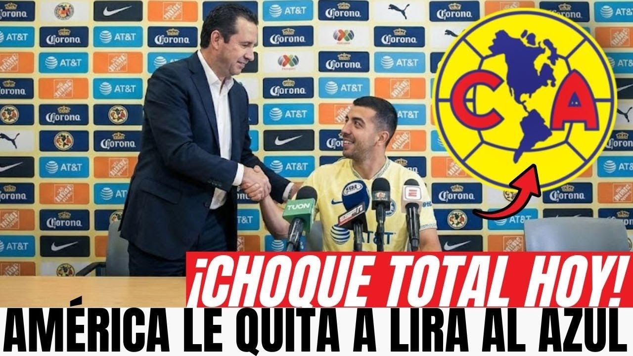 ¡BOMBA! AMÉRICA TIENE EL OK DE ÉRIK LIRA Y CRUZ AZUL ESTALLA EN BASTIDORES | noticias club america