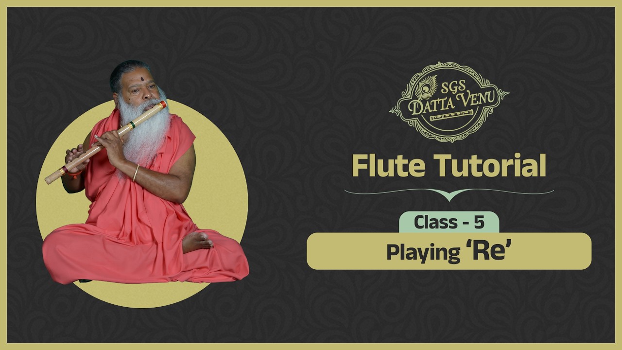 Class 5 - Playing ‘Re’ | Telugu | SGS Datta Venu