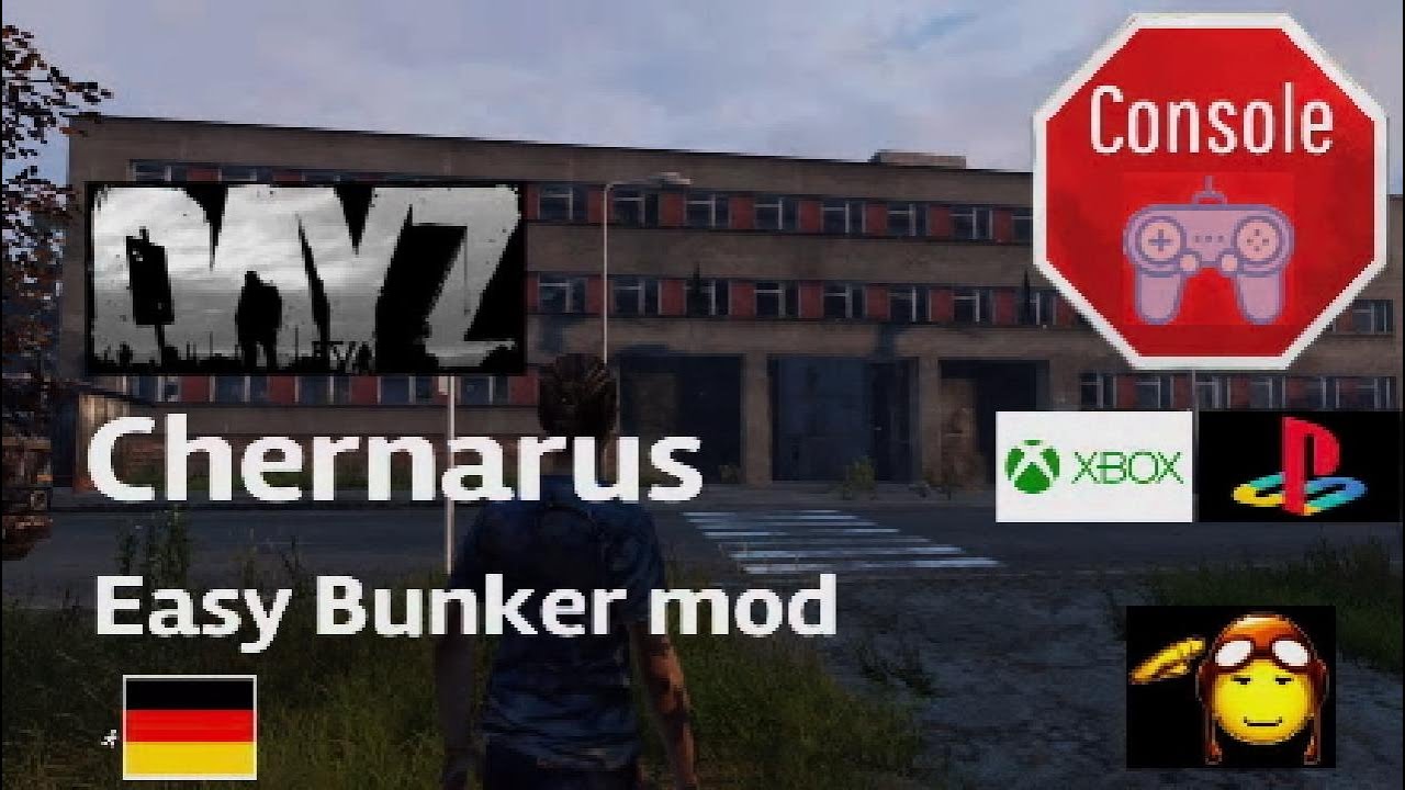 DayZ Chernarus free bunker Mod (Cosole, Ps 4, PS5, X-Box) *