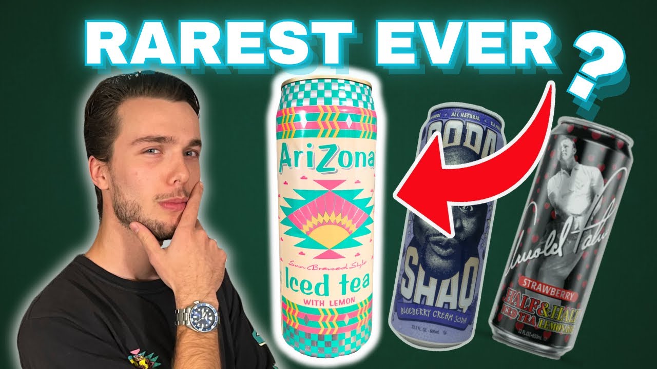 Top 10 RAREST AriZona Iced Tea Cans