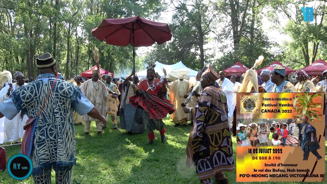 Le Roi des Bafou au Festival Yemba 2022 - Montréal
