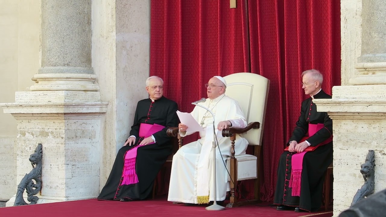 Discurs del Papa Francesc als pelegrins de Montserrat