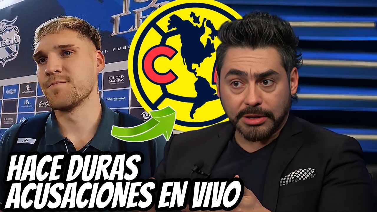 JUGADOR NO ACEPTÓ LA DERROTA, HACE DURAS ACUSACIONES EN VIVO TRAS EL 4-0, AMÉRICA ILUSIONA!