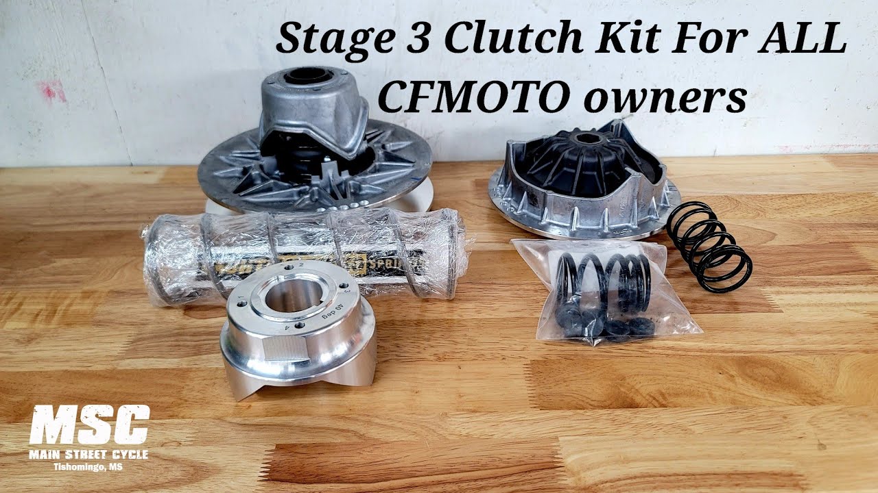 Подробный обзор комплекта сцепления MSC CFMOTO Stage 3 для всех владельцев CFMOTO