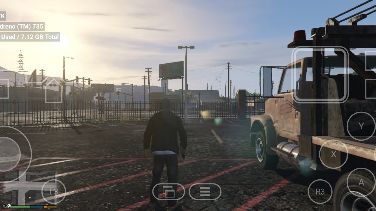 GTA V Poco f6(8sgen3) 8 gb ram winlator bionic ludashi 1.5.2 with coolshark no force out
