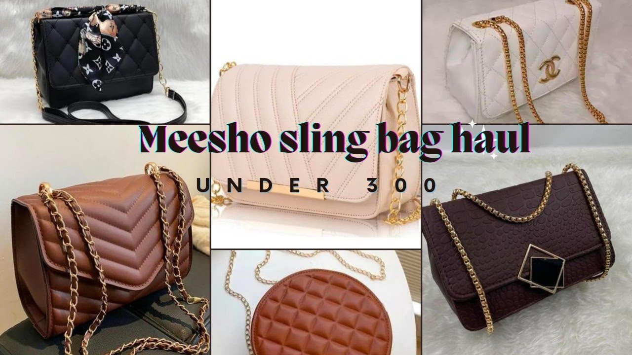 Huge Meesho sling bag Haul 👜 starting rupees 135 | Under 300 