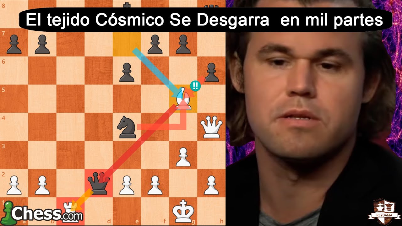MAGNUS CARLSEN HACE LA JUGADA MÁS ÉPICA del UNIVERSO!