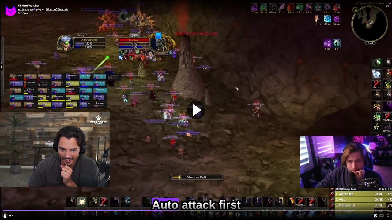 HARDCORE GNOME ONLY MOLTEN CORE TODAY 💀 NO HEALERS 💀 FOR GNOMEREGAN!
