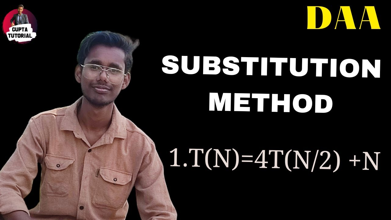 Show that O(n^3) the complexity by using substitution method T(n)=4T(n/2) +n #nepalilanguage