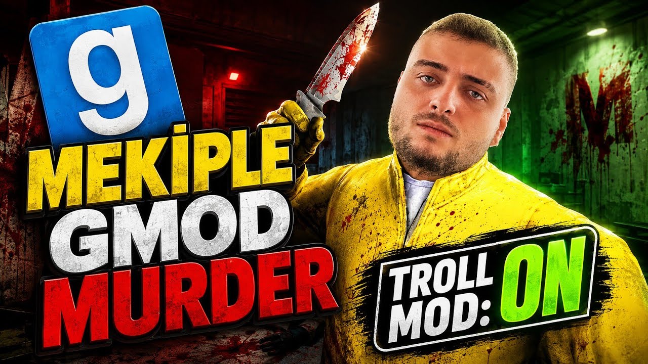 CyberRulzTv - Mekiple Gmod Murder Oynuyor! | 14.11.2021 | TROLL