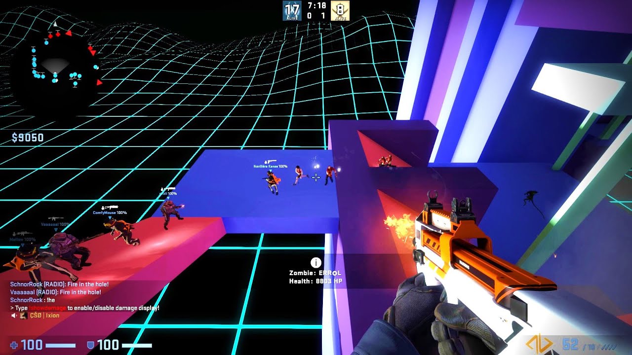 CS:GO · ze_Candy_Star_a3 (Zombie Escape Mod)