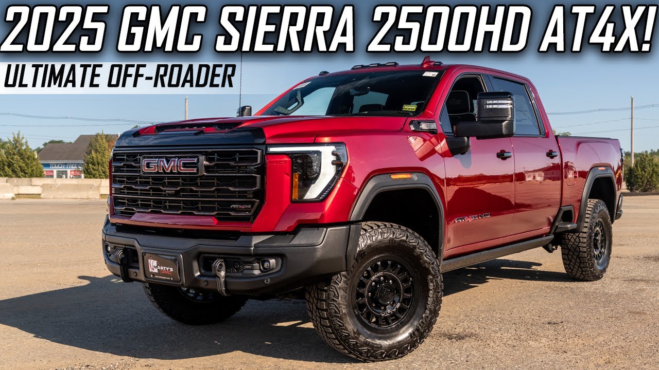 New 2025 Sierra 2500HD AT4X AEV Edition!