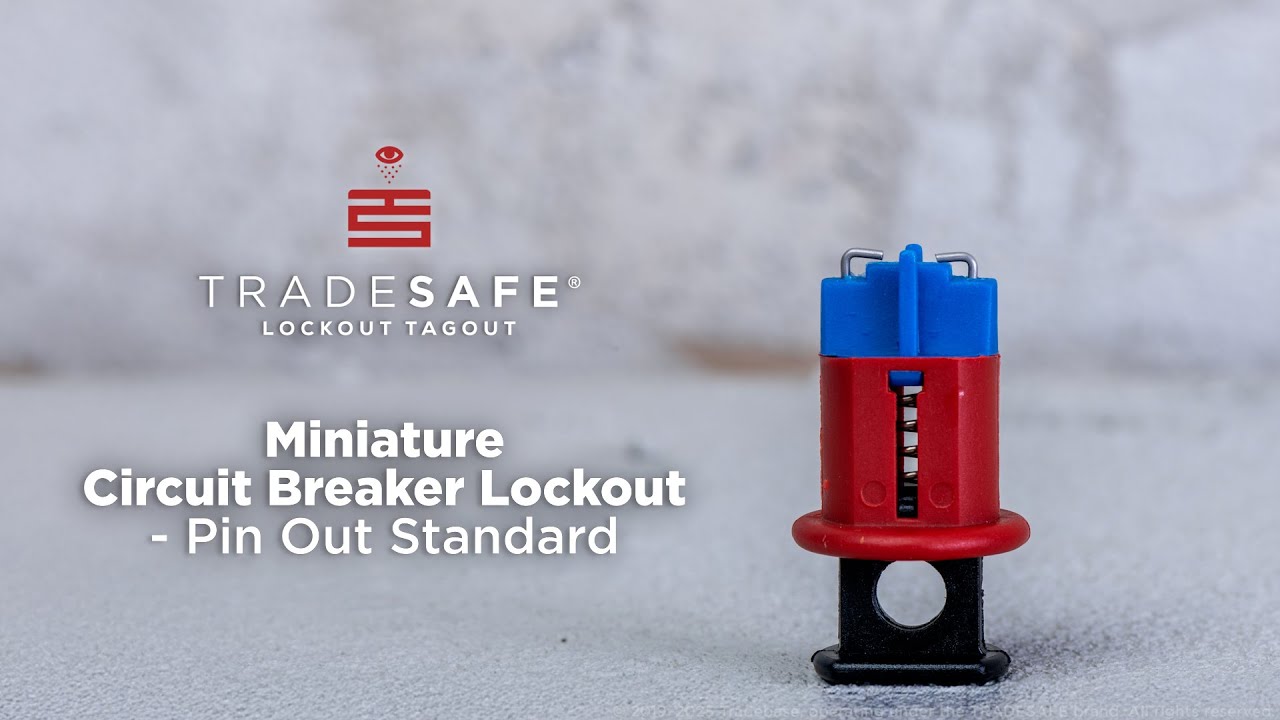 Mini Circuit Breaker Lockout - Pin In Standard | TRADESAFE