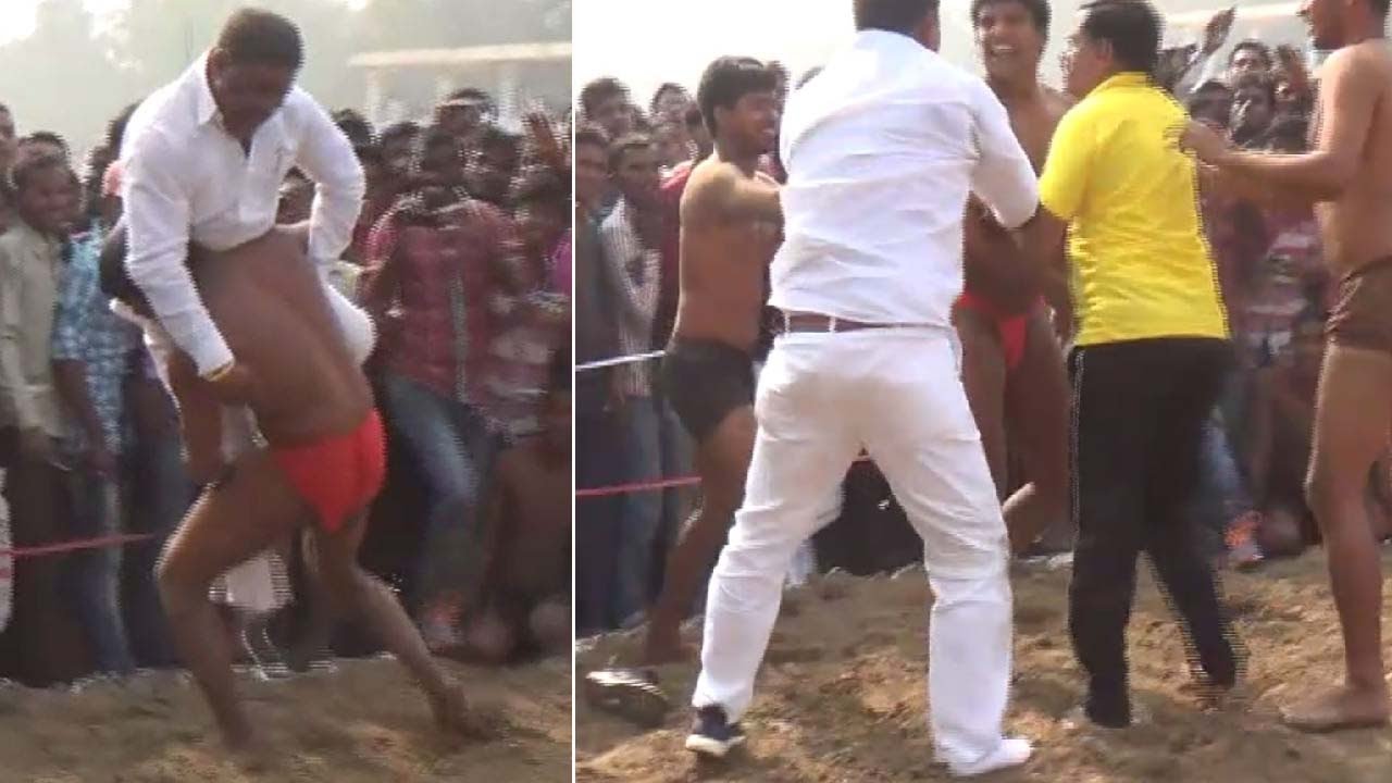 RJD MLA embarrassed by wrestler