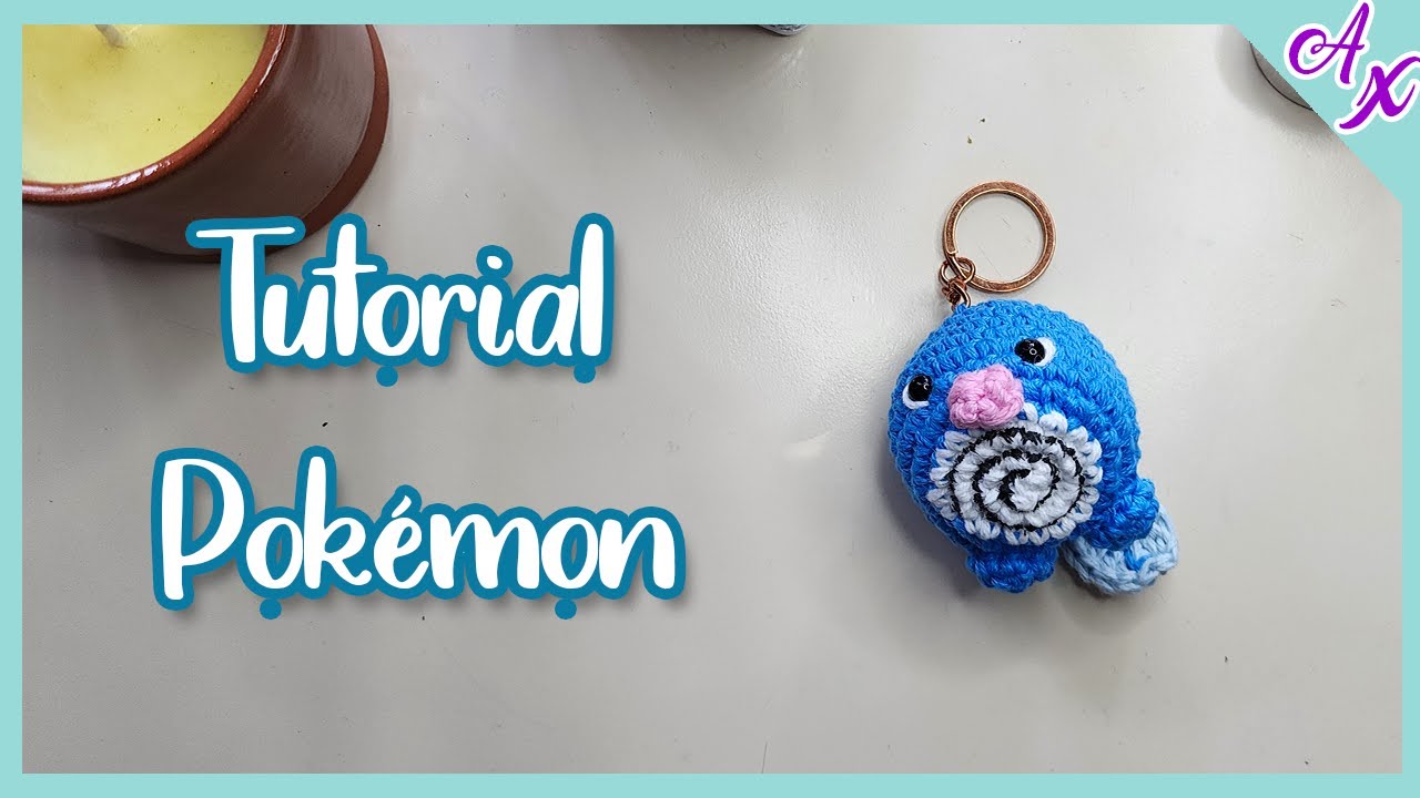 💙 Poliwag (Pokémon) | Tutorial amigurumi paso a paso en español