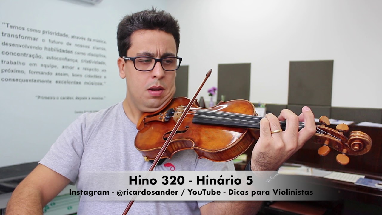 Hino 320 Violino Hinário 5 CCB