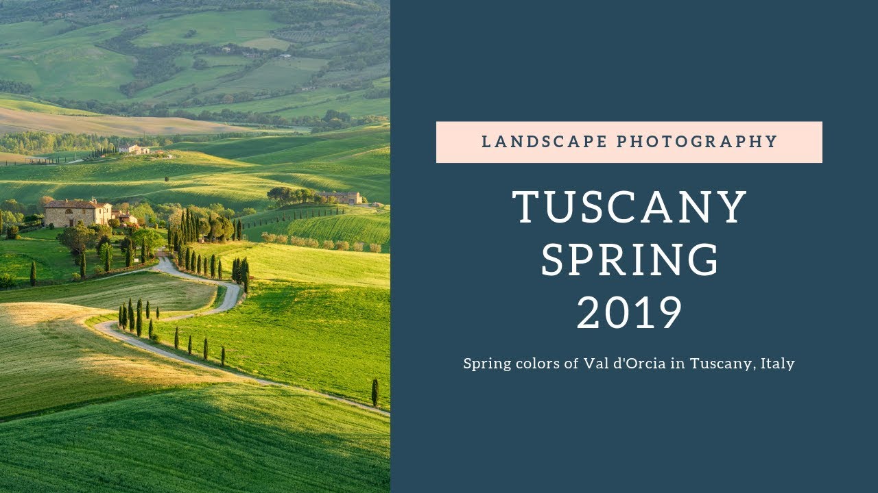 Landscape Photography in Val d'Orcia - Tuscany (Italy)
