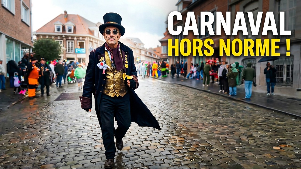 Le Grand Départ ! 🎭✨ Parade du Carnaval sur la Grand Place de Tournai 🇧🇪
