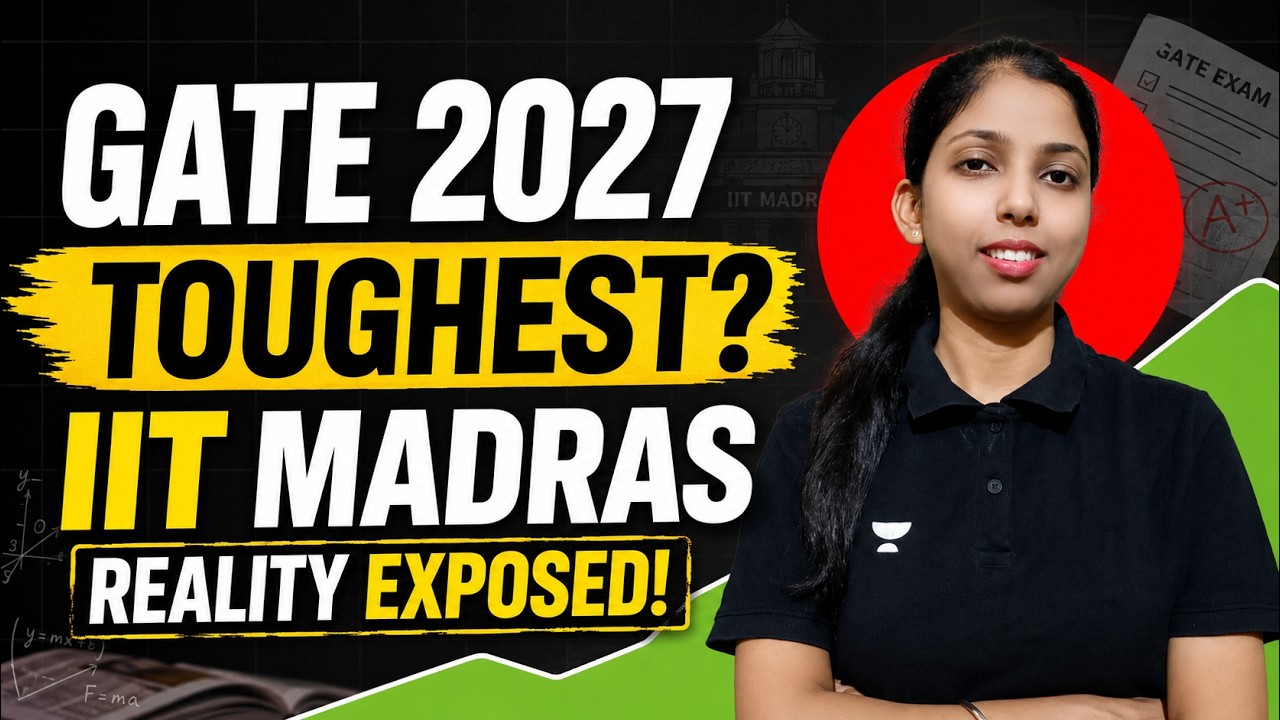 Will GATE 2027 Be the Toughest? IIT Madras Reality Exposed!